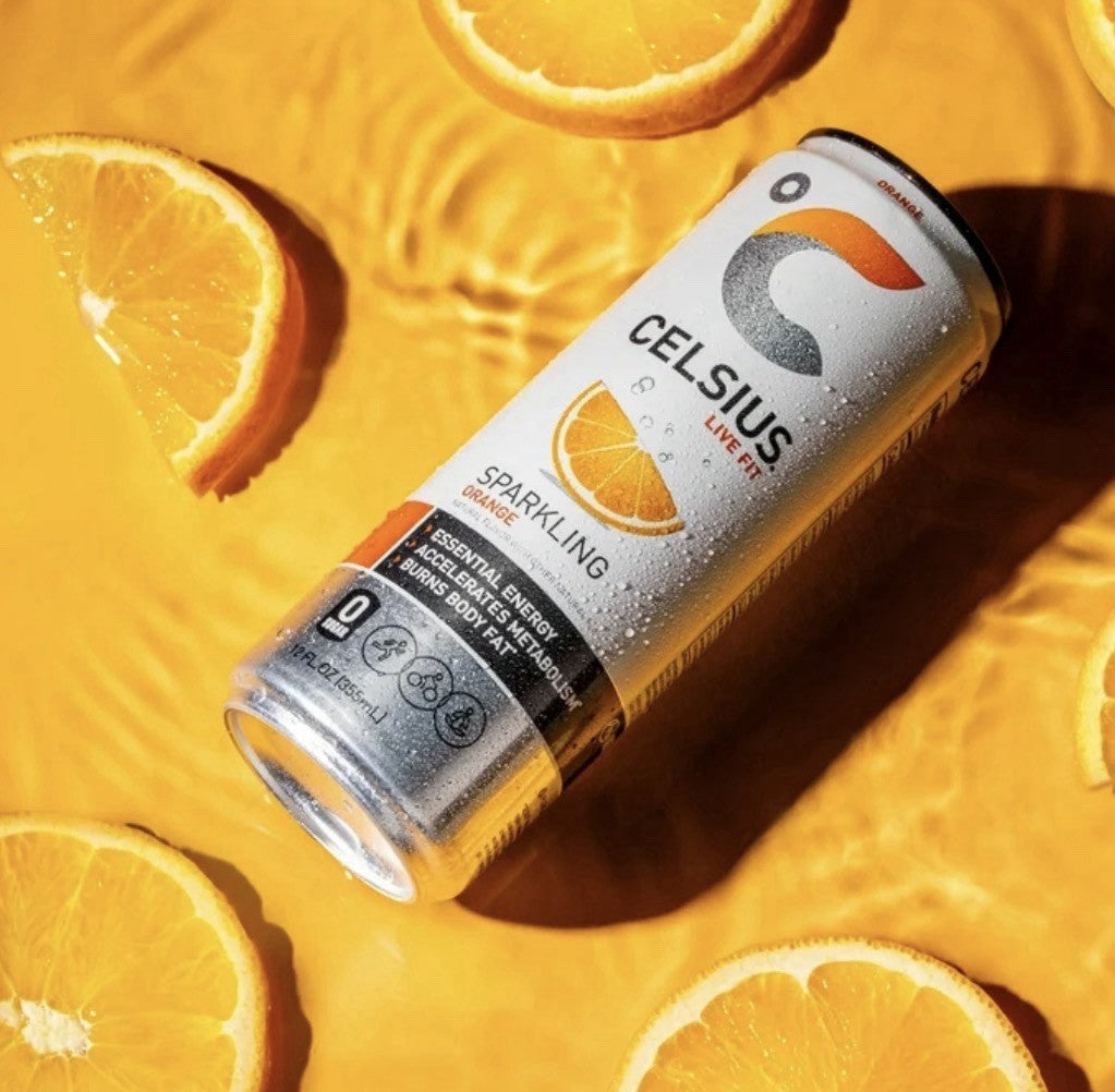 CELSIUS Sparkling Orange Energy Drink 12oz Cans | 12 Pack | Sugar Free3