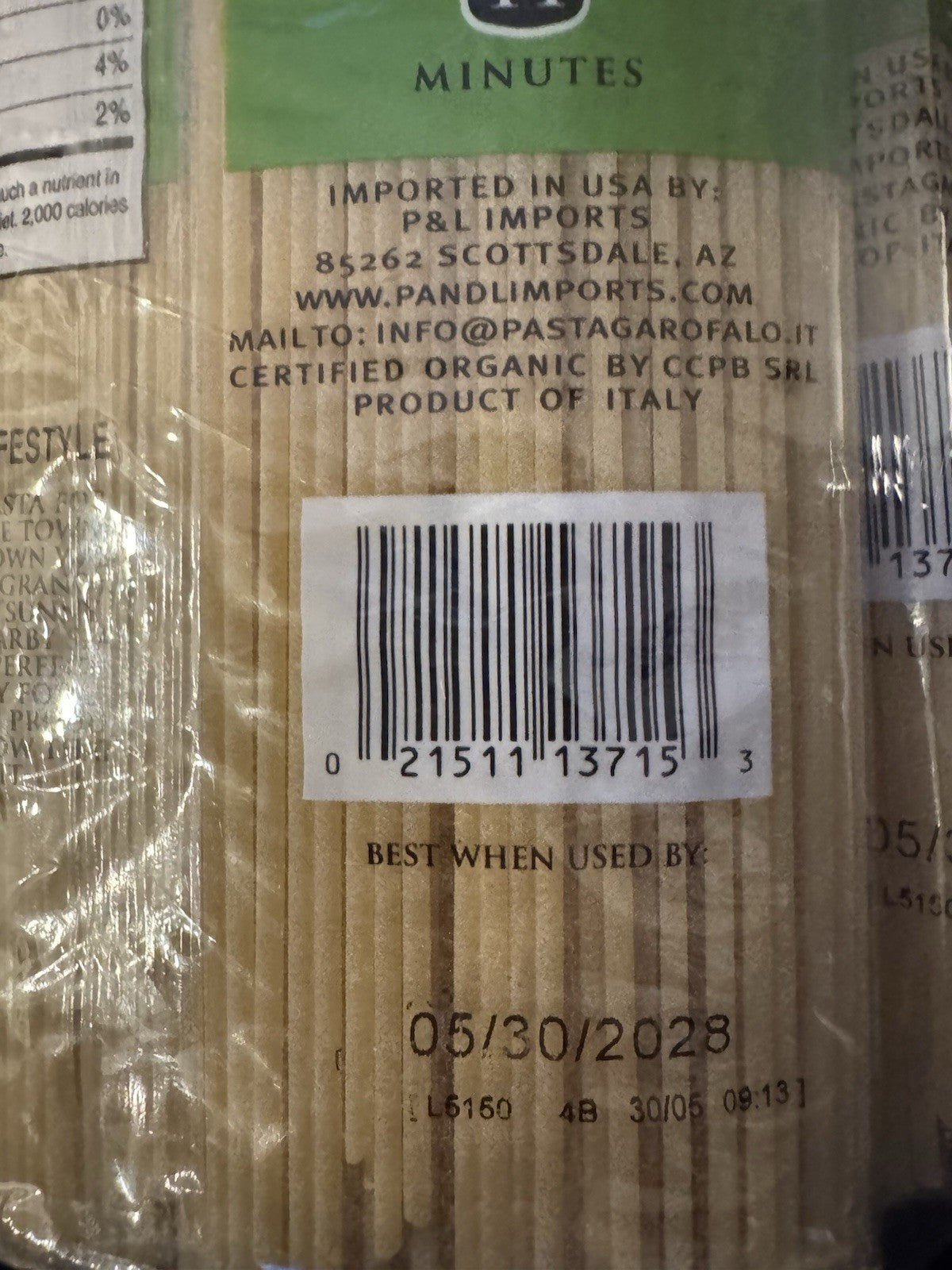 Garofalo Organic Italian Spaghetti Pasta 500g x 8 | Premium Authentic Noodles2