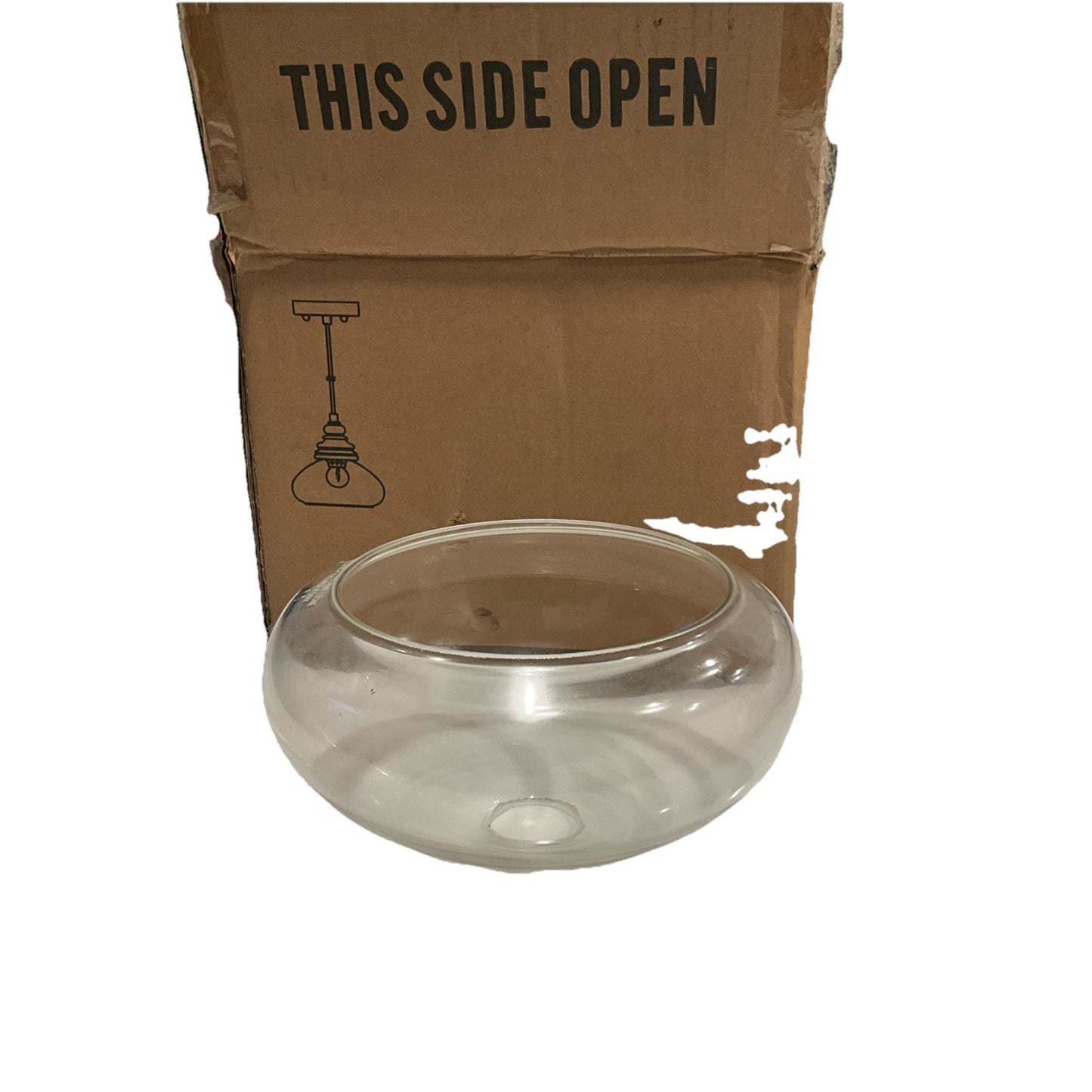 LNC Pendant Lamp Mini LED Industrial Transparent Glass Base E12 Dimmable5