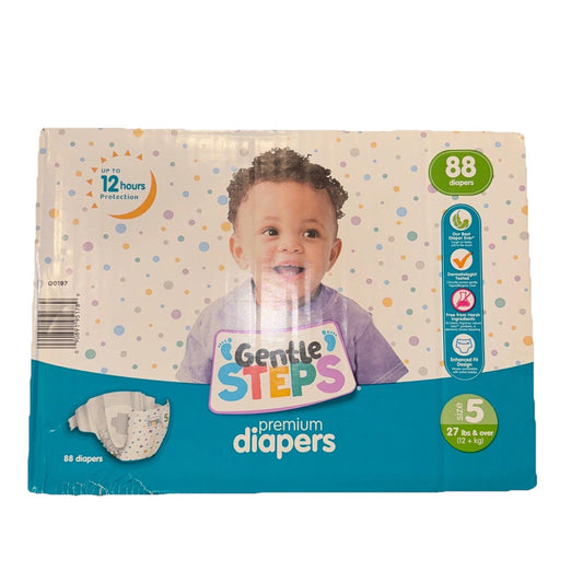 Gentle Steps Diapers Size 5 – 88 Count1