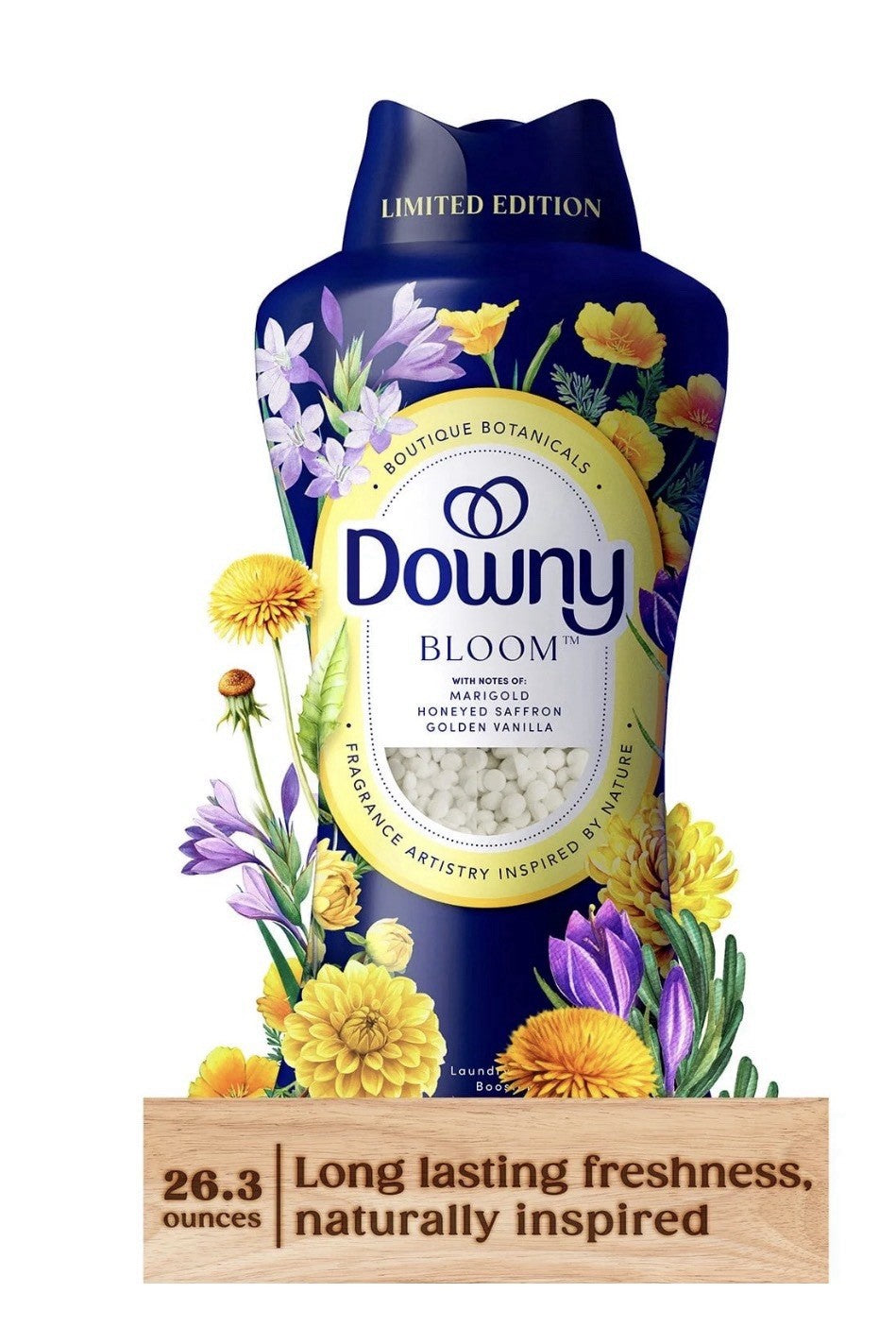 Downy Bloom Laundry Scent Booster Beads 26.3 oz Limited Edition Fresh Floral0