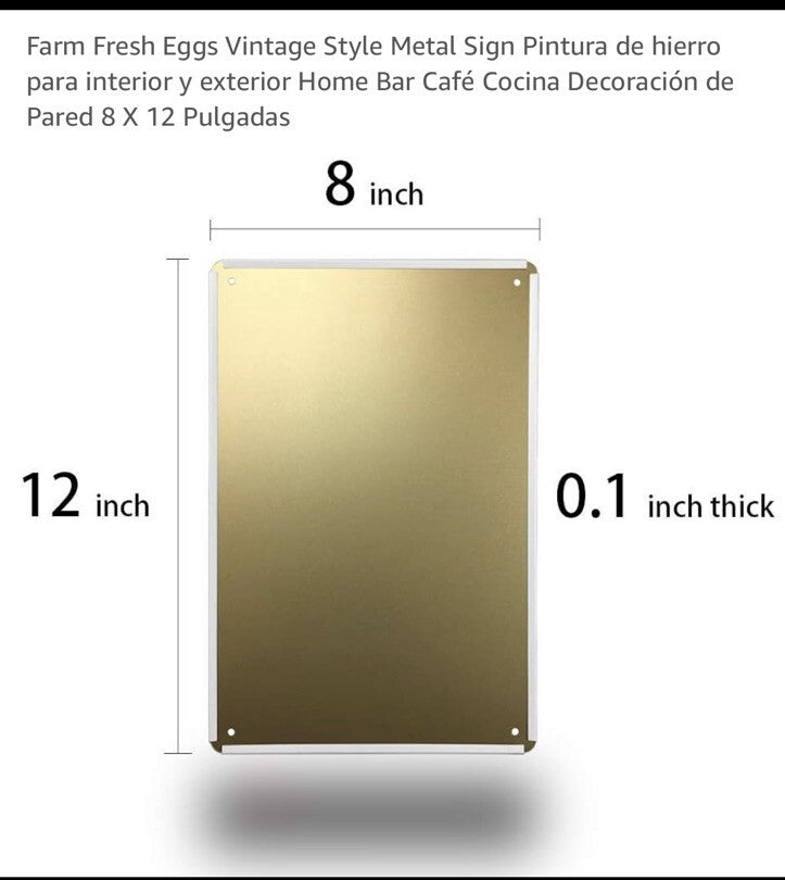 Rooster with flower  HELLO  metal sign Free Shipping New2