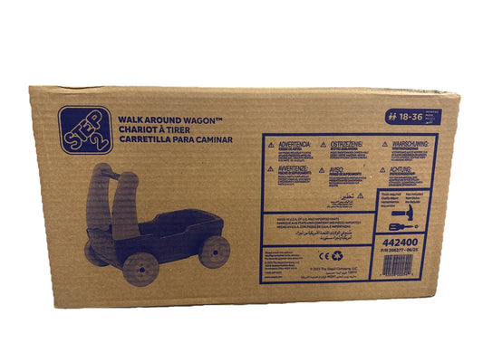Step2 Walk Around Wagon Push Toy for Toddlers 18–36 Months Red1