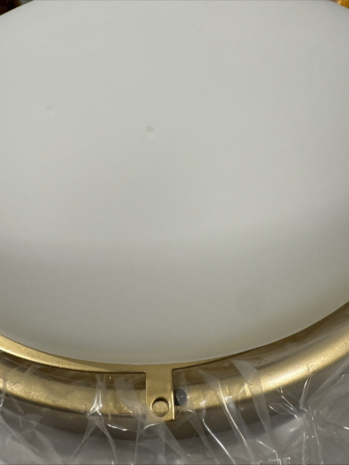 Flush Mount Ceiling Light Gold 2-Light 16” Modern Fixture Hallway Kitchen4