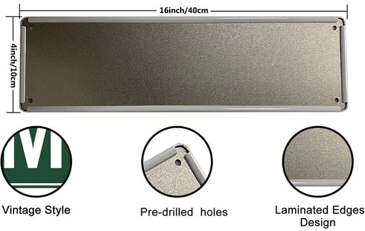 Metal Sign Annies Rd 16x41