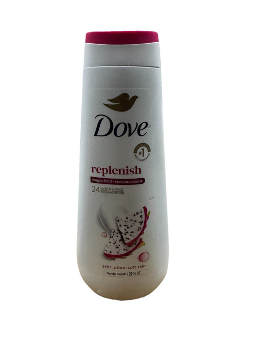 Dove Replenish Dragon Fruit & Coconut Cream 20 Fl Oz (2 Pack) NEW1