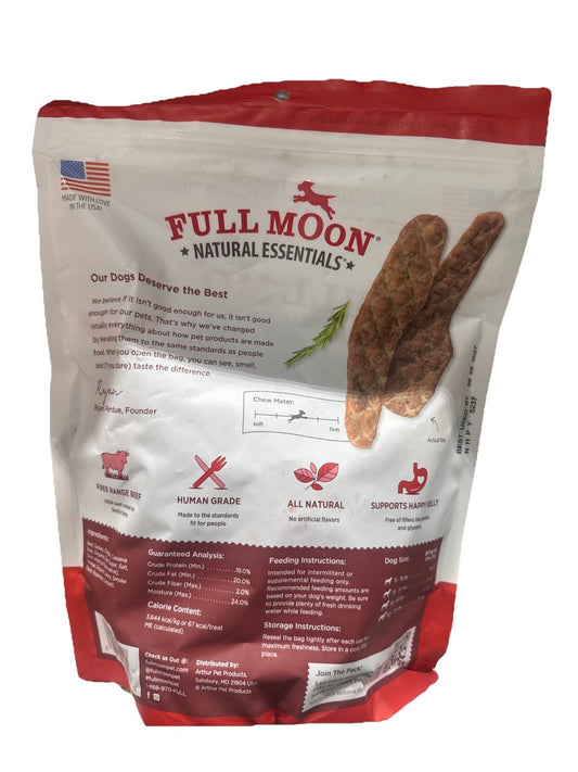 Full Moon Beef Jerky Tenders Dog Treats 30 oz USA Made Human Grade1