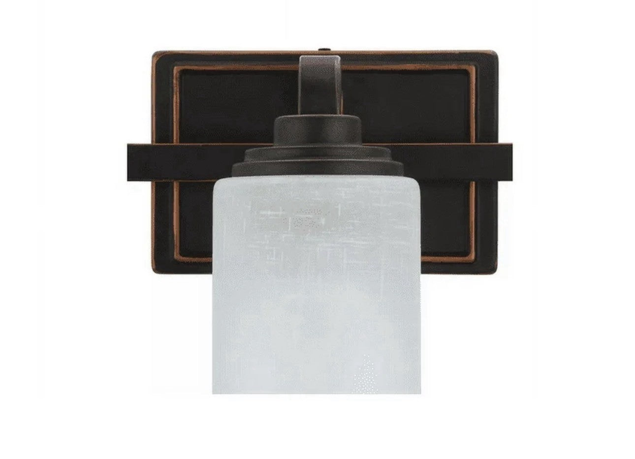 Hampton Bay Moreno 3-Light Bathroom Vanity Light, Oil-Rubbed Bronze, 21” - NEW5