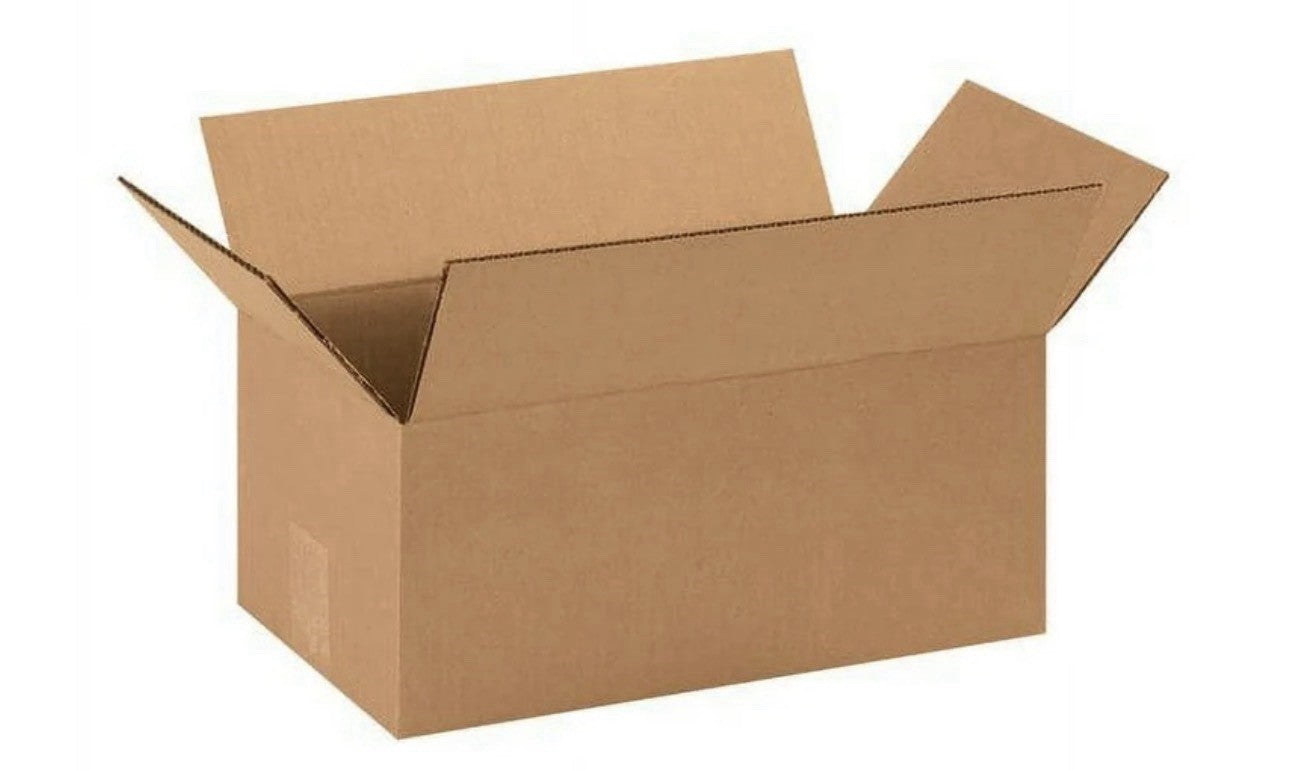 Kraft Cardboard Boxes 14x8x6 | Pack of 25 | Ideal for Shipping and Storage0