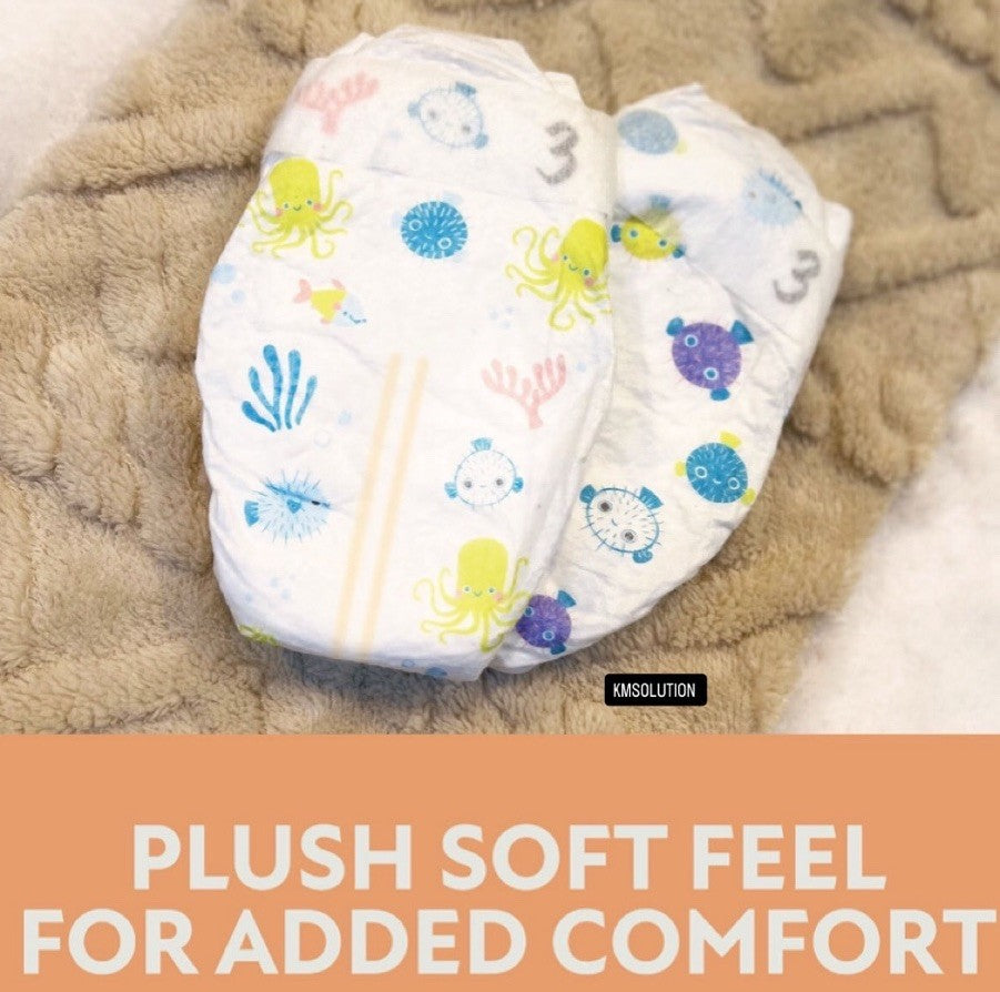 Member’s Mark Premium Baby Diapers Size 3 (16-28 lbs) 222 Count- NEW1