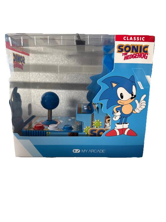 My Arcade Sonic the Hedgehog Mini Arcade Joystick Player – 2 Games – New1