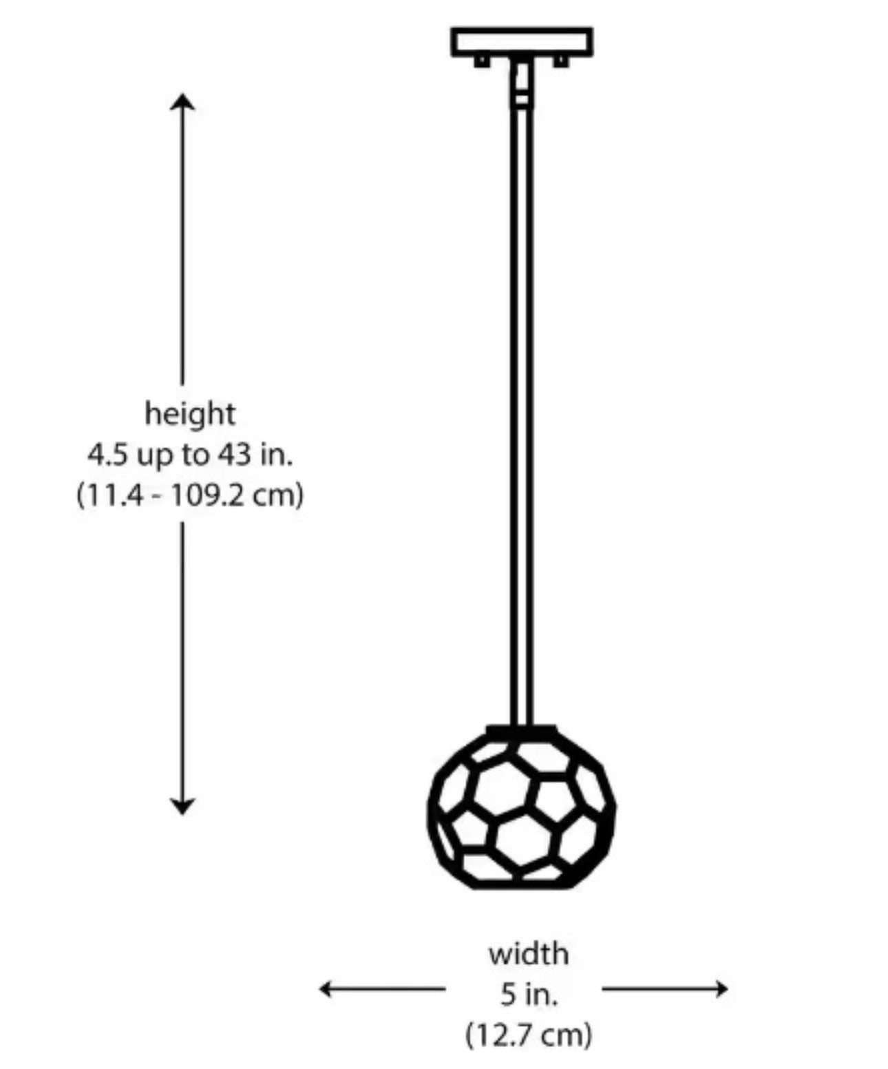 Trans Globe 1-Light Pendant Light Brushed Nickel Clear Glass G9 Dimmable2