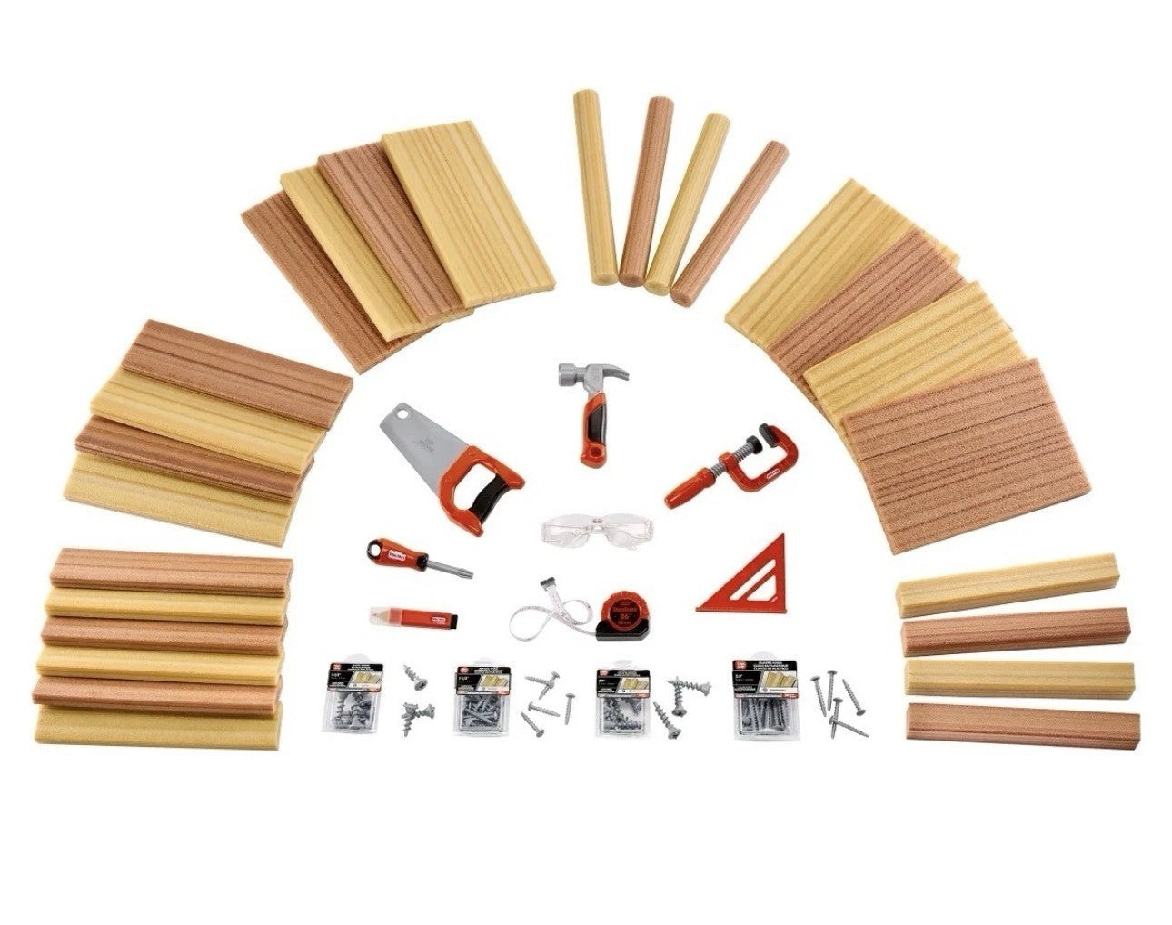 Little Tikes Creative Construction Master Carpenter Set 114 Pcs Toy Tool Set 1