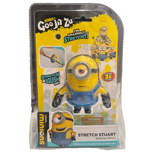  Heroes of Goo Jit Zu Minions Stretch Stuart Figure New Sealed0