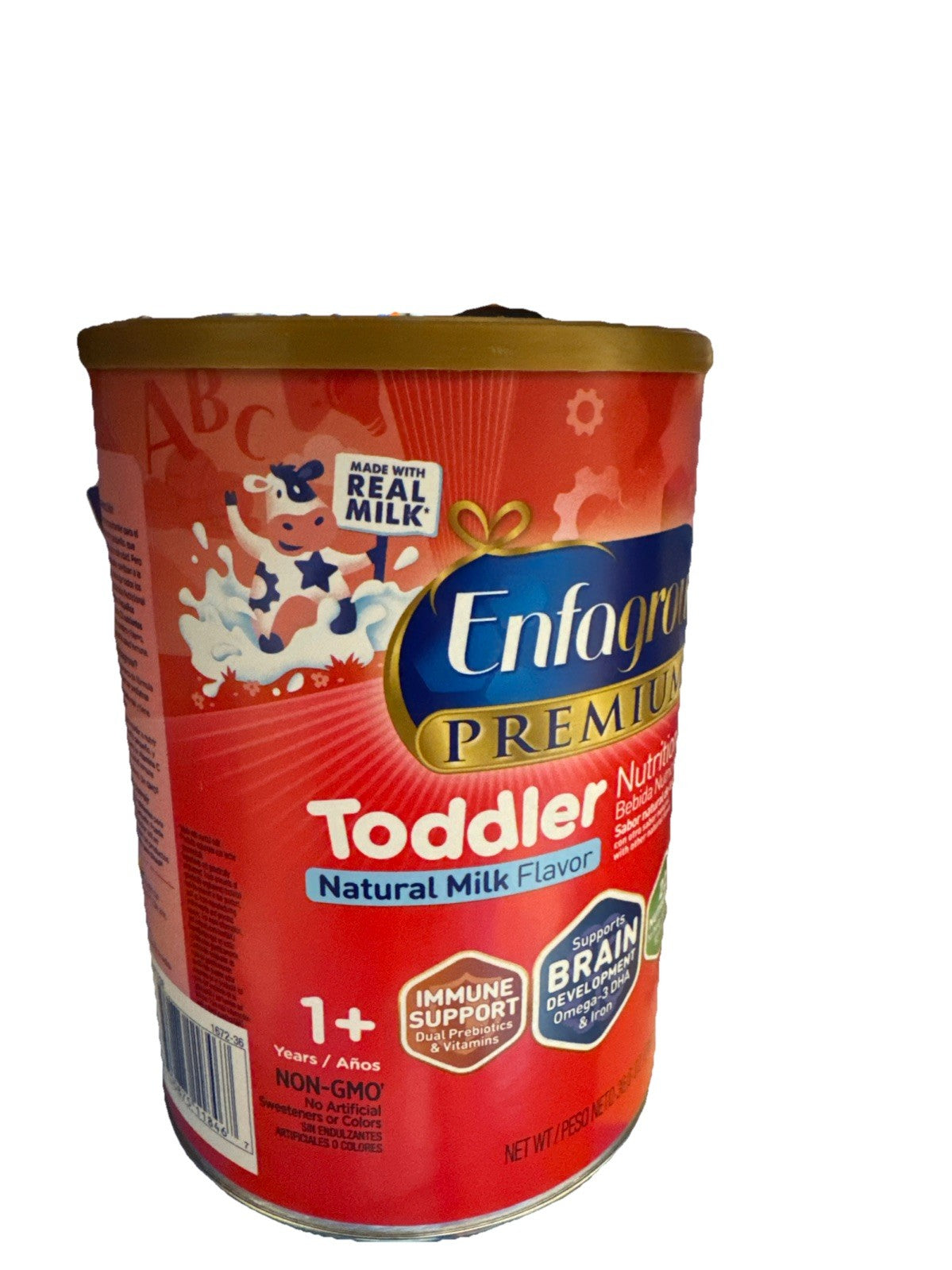 Enfagrow Premium Toddler Nutritional Drink Natural Milk Flavor 36.6 oz - NEW4