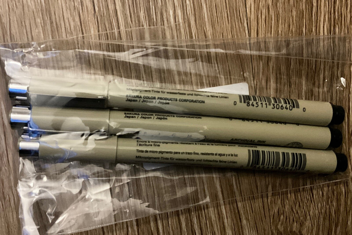 Sakura Pigma Micron 03 Black Pen 0.35mm Line Width Pack of 32