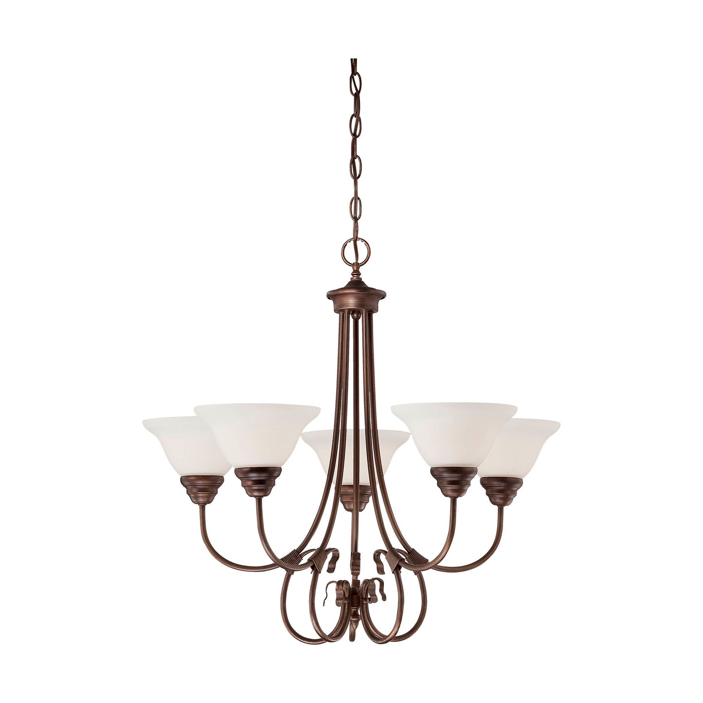 Millennium Lighting Chandelier Ceiling Light, Rubbed Bronze