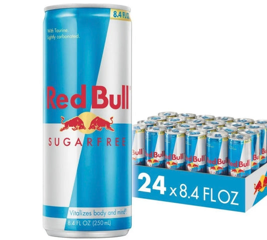 Red Bull Sugar Free Energy Drink 8.4 fl oz (24-Pack)