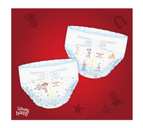Huggies Plus Little Snugglers & Little Movers Diapers, Size 1-7