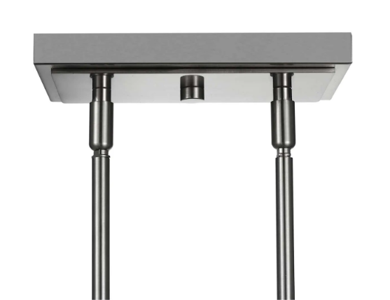 Progress Lighting Atwell 2-Light Pendant Brushed Nickel Clear Glass Model Atwell