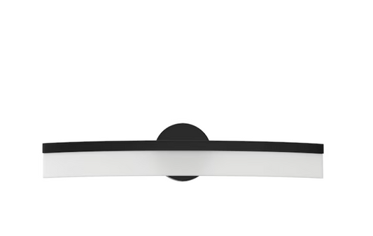 Origin 21 Lynnpark 26.5-Inch 4-Light Integrated LED Vanity Light Bar, Matte Black Finish