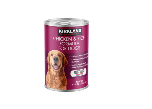 Kirkland Signature Canned Dog Food 24 Pack, 13.2 oz Wet Dog Food with Added Vitamins & Minerals