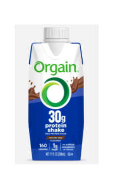 Orgain 30g Ultra-Filtered A2 Milk Protein Shake, Creamy Chocolate, 11 fl oz, 15 Pack