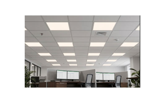 Lithonia Lighting CPX 2x2 LED Flat Panel Light 3000K/4000K/5000K Selectable CCT, Adjustable Lumens, 120-277V