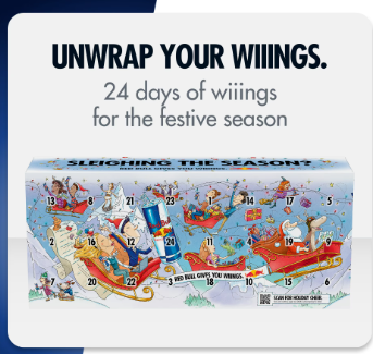 Red Bull Advent Calendar 2026, 24 Days of Wings, 11 Flavor Variety Pack