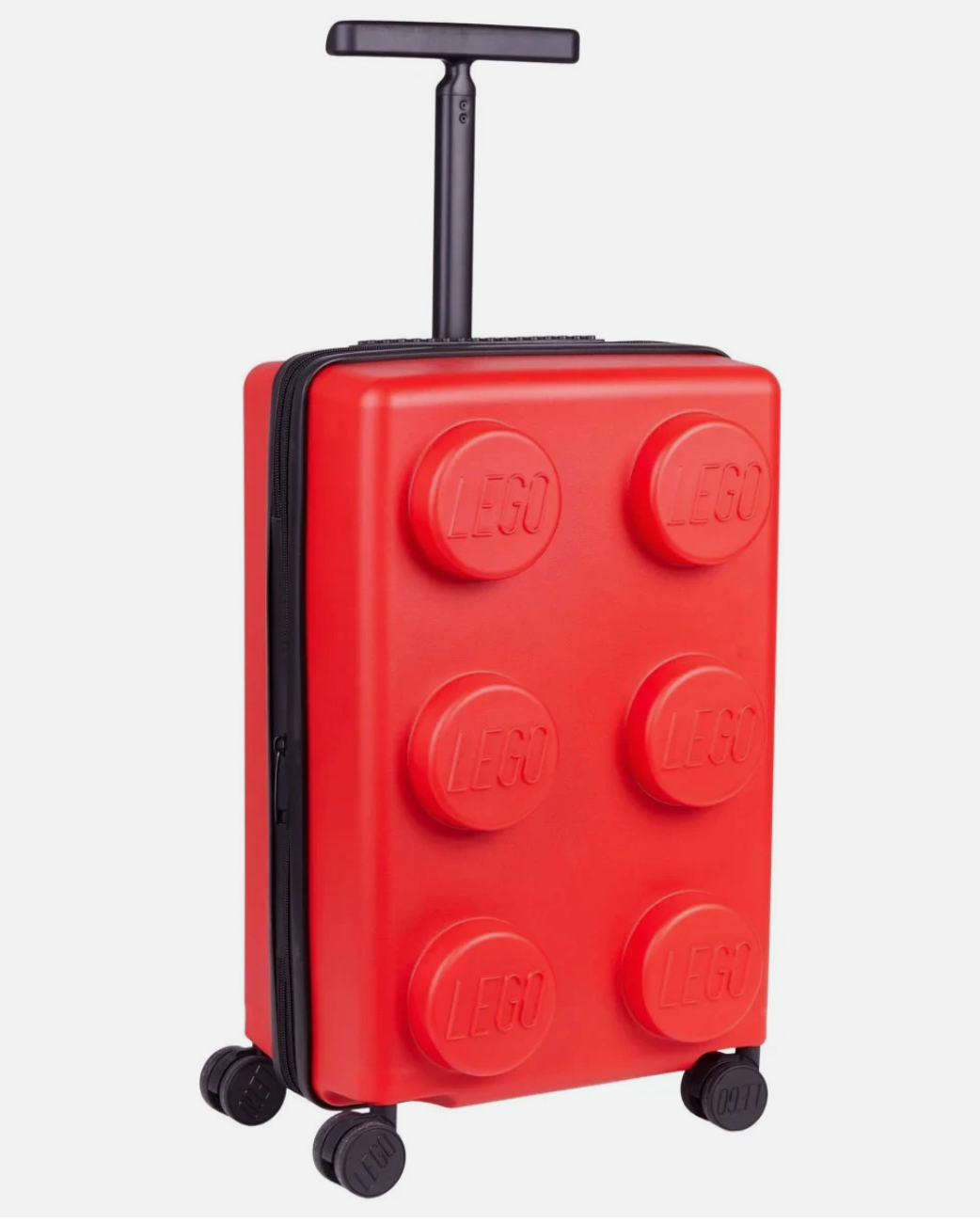 LEGO Kids 2-Piece Luggage Set Expandable Trolley & Backpack Travel Bag - Red