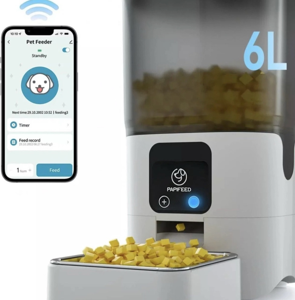 Wi-Fi Automatic Food Dispenser for Dogs and Cats  App Control