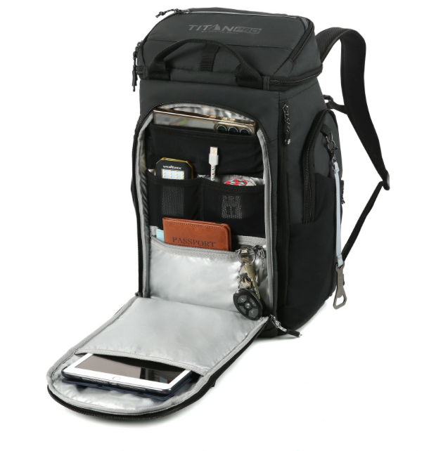Titan PRO 26-Can Backpack Cooler with Ice Walls