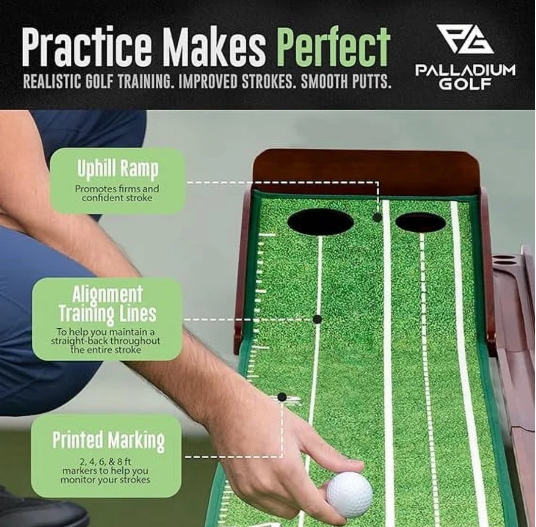 Palladium Golf Indoor Golf Putting Mat