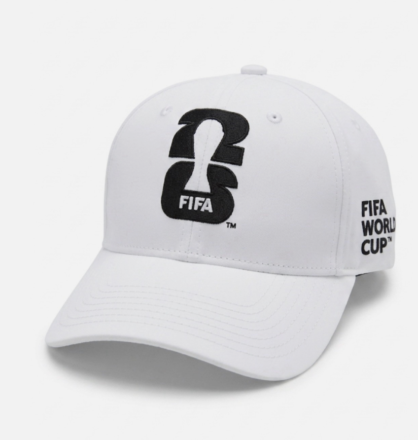 FIFA World Cup 2026 White Logo Embroidered Official Snapback Soccer Hat