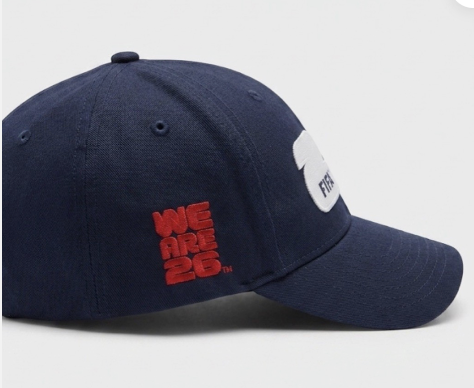 Official FIFA World Cup 2026 USA Hat Navy Blue Adjustable Cap