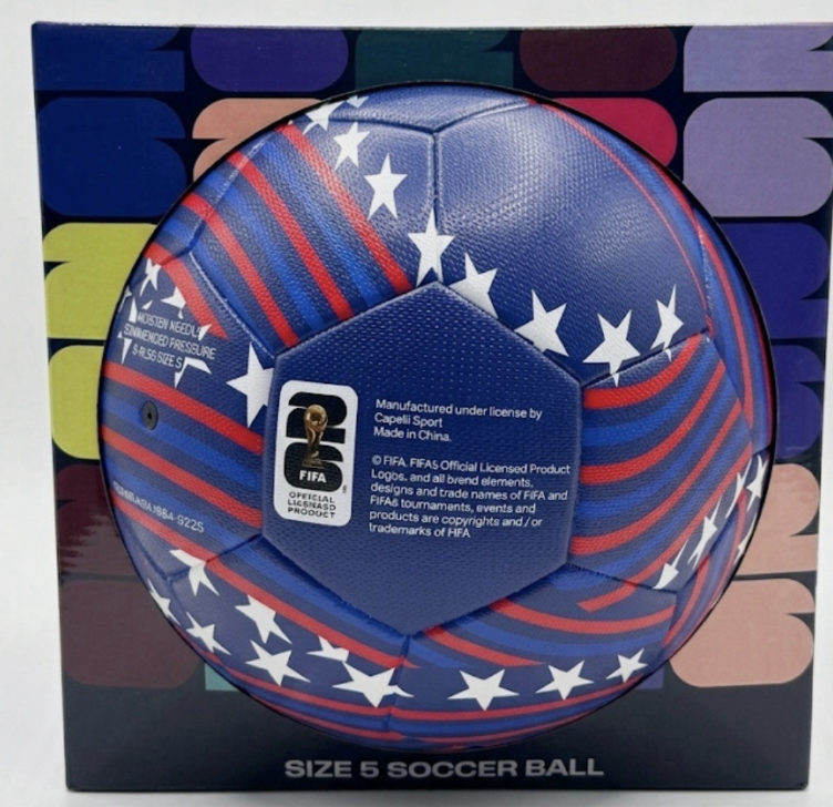 Official FIFA 2026 World Cup Soccer Ball, Size 5, in Presentation Box