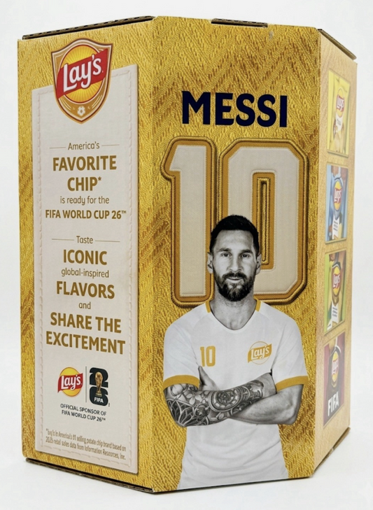 Lay’s FIFA World Cup 2026 Mix Messi Limited Edition Box - 4 Bags Global Flavors