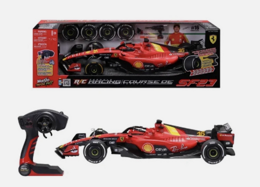 Ferrari SF23 F1 Maisto Tech RC 1:10 Remote Control Car Charles Leclerc #16