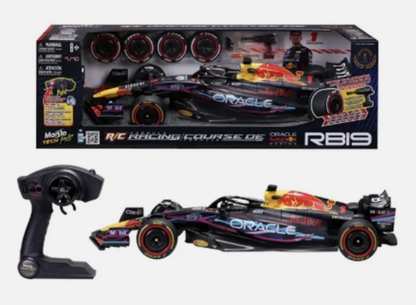 Red Bull RB19 F1 Maisto Tech RC 1:10 Remote Control Car Max Verstappen #1