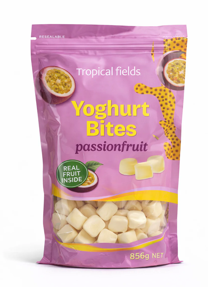 Tropical Fields Yoghurt Bites, Passionfruit Flavor Gummy Candies, 30.2 oz (856g) Bag