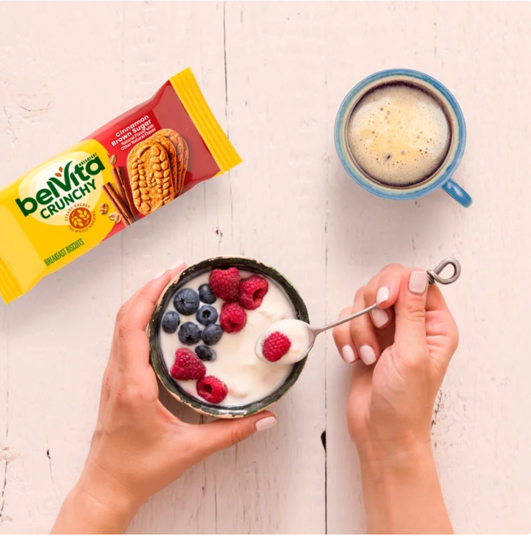 BelVita Breakfast Biscuit, Cinnamon Brown Sugar, 1.76 oz, 30-count