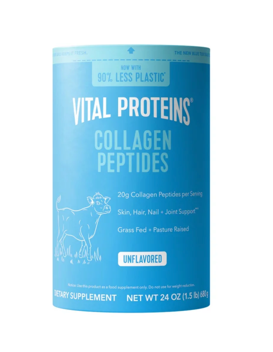 Vital Proteins Collagen Peptides Powder Unflavored 1.5 lbs 24oz Grass Fed