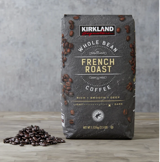 Kirkland Signature Whole Bean Coffee, French Roast, 2.5 lbs