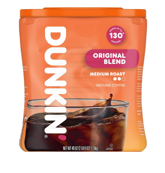 Dunkin' Donuts Original Blend Coffee, Medium Roast, Ground, 40 oz