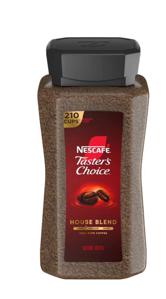 Nescafé Taster's Choice House Blend Instant Coffee, Light-Medium Roast - 14 oz (397g)