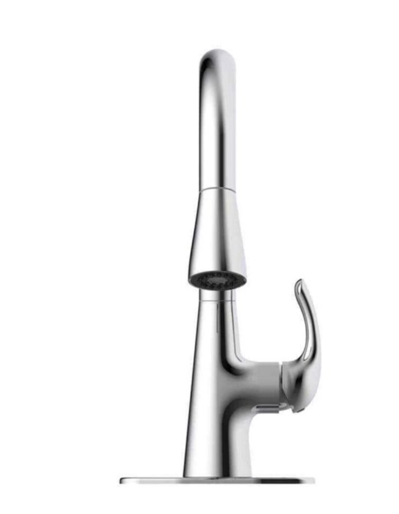 Glacier Bay Single-Handle Pull-Down Laundry Faucet in Chrome with Dual Spray Modes
