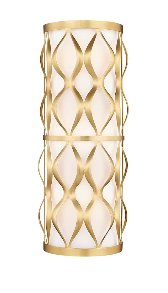 Z-Lite 22.5" 3-Light Modern Wall Sconce in Brass Finish (Model 1948-3S)