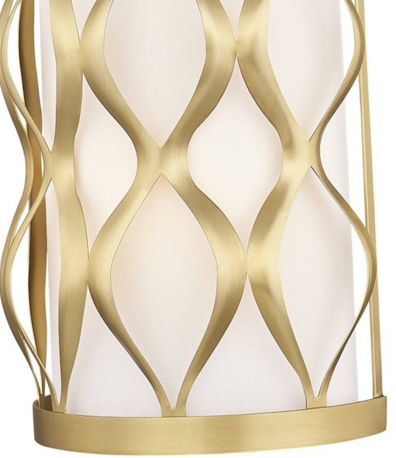 Z-Lite 22.5" 3-Light Modern Wall Sconce in Brass Finish (Model 1948-3S)