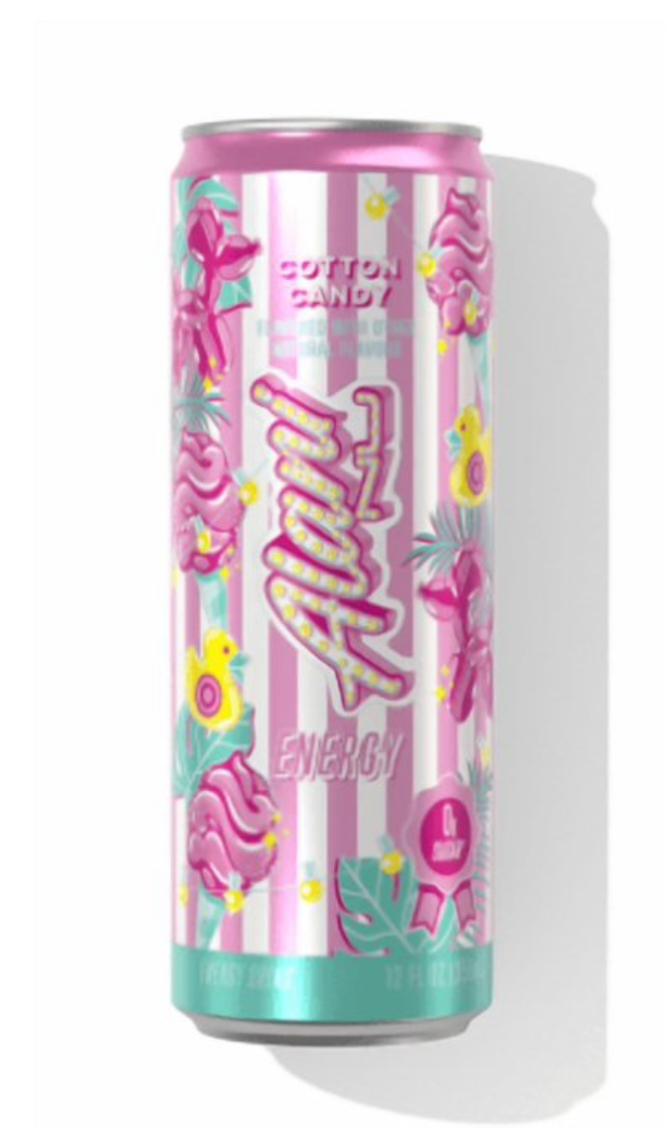 Alani Nu Energy Drink Variety Pack - Cotton Candy & Purple Cotton Candy (18 ct / 12 fl oz)