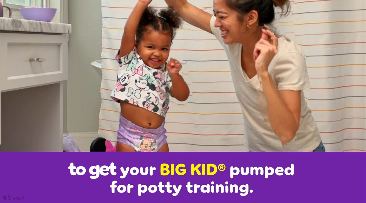 Huggies Pull-Ups Girls Potty Training Pants, Disney Minnie Mouse, Sizes 3T–6T